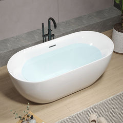 Bathroom Household Small Apartment Single Person Acrylic Adult Seamless Integrated Hotel High-end Freestanding Bathtub Tub