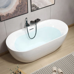 Bathroom Household Small Apartment Single Person Acrylic Adult Seamless Integrated Hotel High-end Freestanding Bathtub Tub