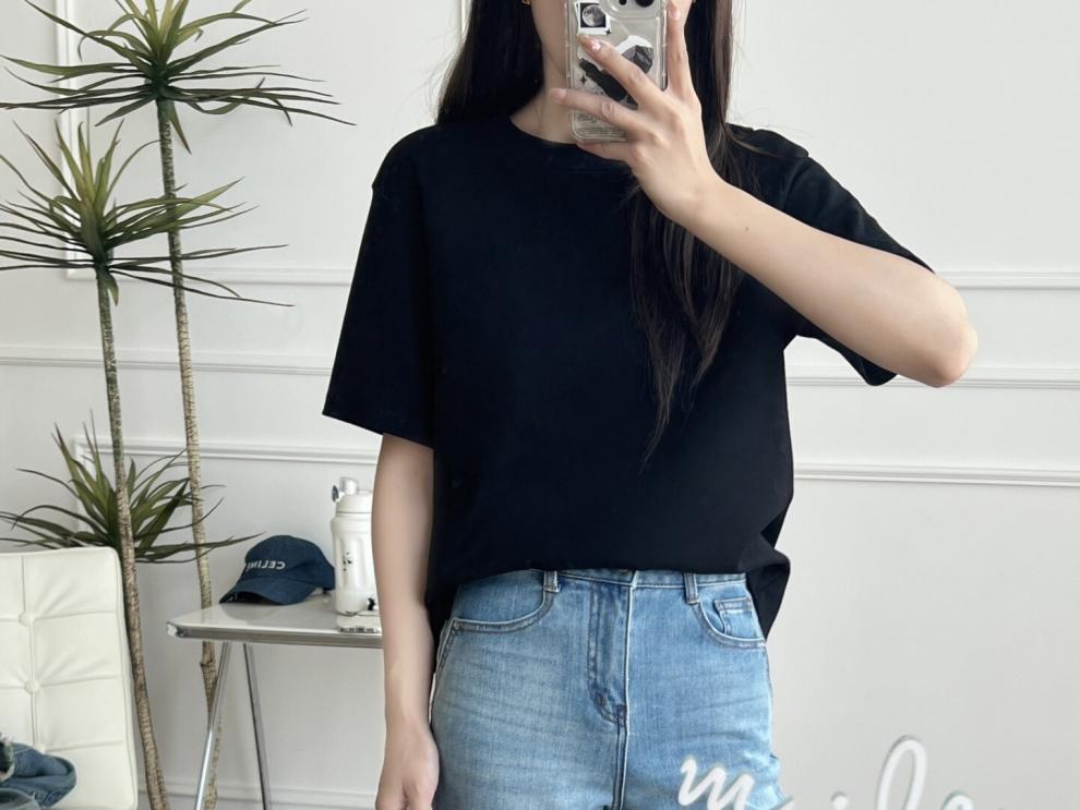 2025Xiaohongshu Hot-Selling Peruvian Cotton T Long T/short T Collection of High-End Base Layer Shirts with Silky Skin Feel, Long Sleeve and Short Sleeve