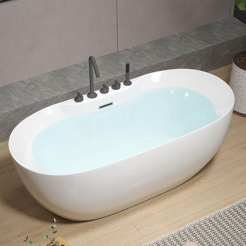 Bathroom Household Small Apartment Single Person Acrylic Adult Seamless Integrated Hotel High-end Freestanding Bathtub Tub