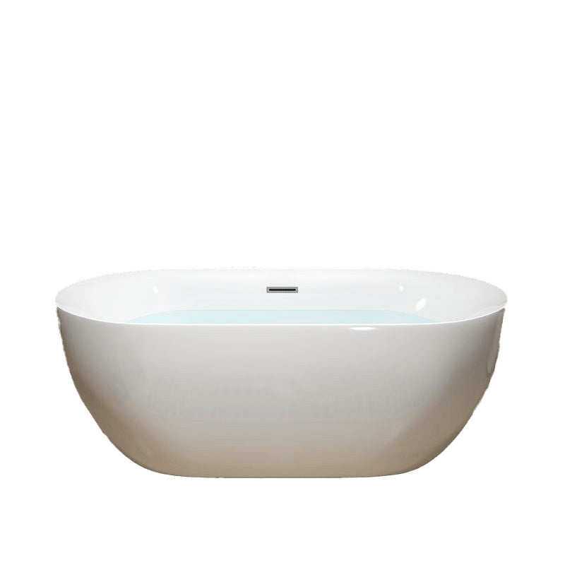 Bathroom Household Small Apartment Single Person Acrylic Adult Seamless Integrated Hotel High-end Freestanding Bathtub Tub