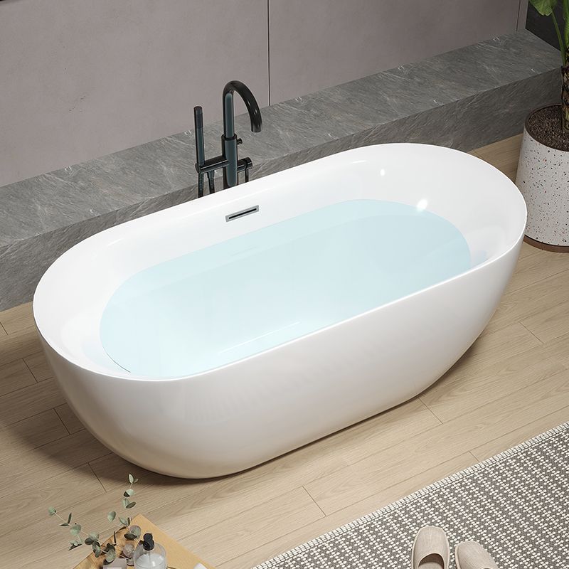 New Freestanding Bathtub for Bathroom, Suitable for Small Homes, Single Person Acrylic Seamless Integrated Design for Adults, Hotel Use