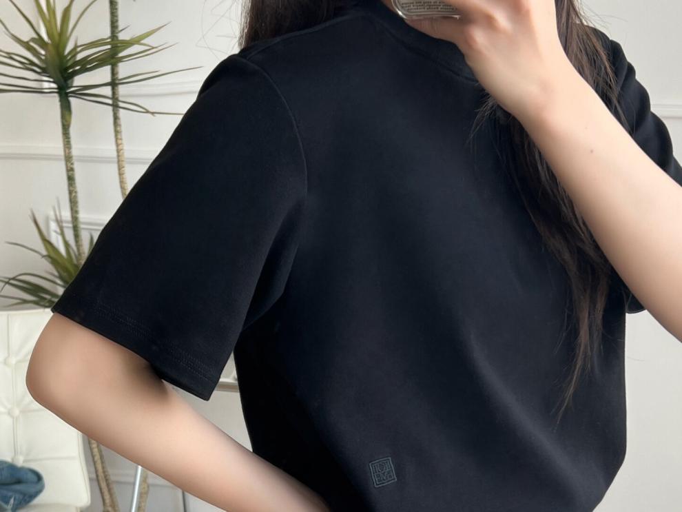 2025Xiaohongshu Hot-Selling Peruvian Cotton T Long T/short T Collection of High-End Base Layer Shirts with Silky Skin Feel, Long Sleeve and Short Sleeve