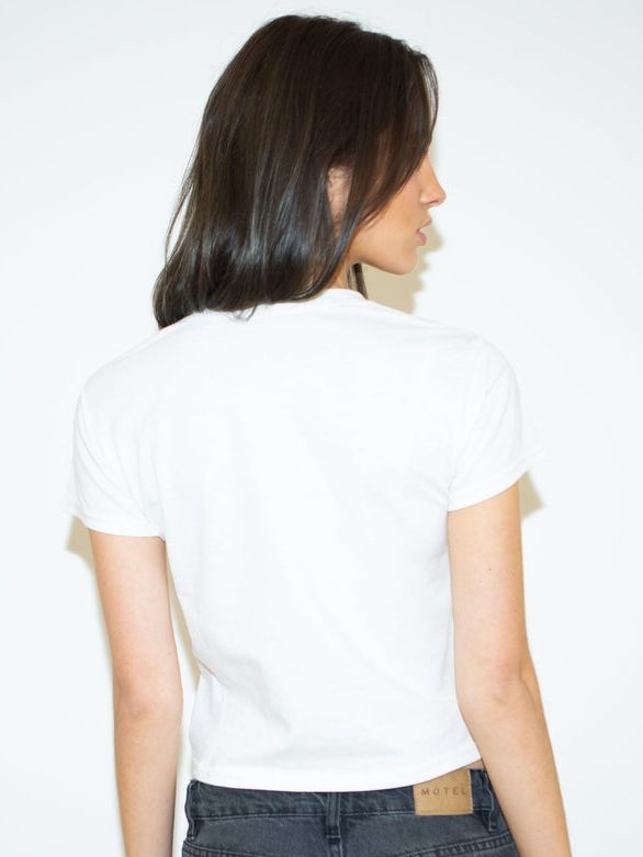 European and American Cross-Border Trend Slim Fit Girl Printed Round Neck Casual Top t T-shirt Slimming Sweet Style3D Short