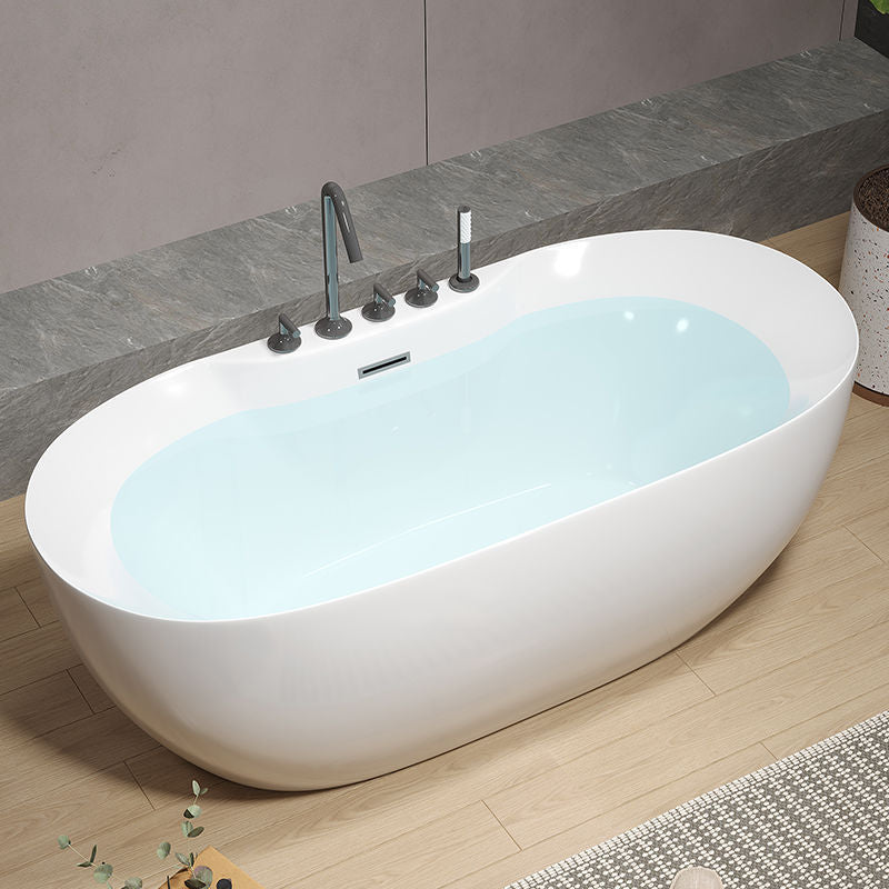 New Freestanding Bathtub for Bathroom, Suitable for Small Homes, Single Person Acrylic Seamless Integrated Design for Adults, Hotel Use
