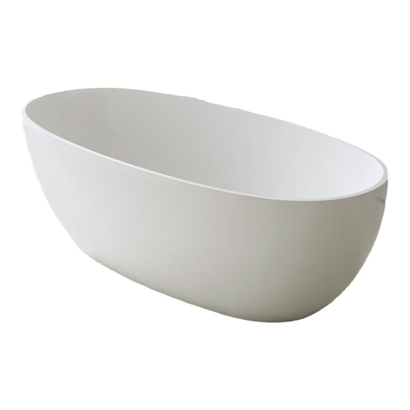 Acrylic Bathtub Integrated Household Freestanding Oval Shape for Homestays Hotels Projects Cross-Border Foreign Trade Factory Direct Sales